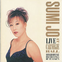 조수미 (Sumi Jo) / 카네기홀 실황 공연 - Live At Carnegie Hall (미개봉/scc019scl)