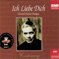 [중고] Dietrich Fischer-Dieskau / Beethoven : Ich Liebe Dich (2CD/ekc2d0002)