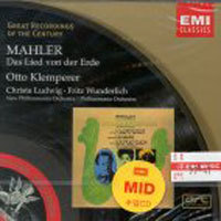 [중고] Otto Klemperer / Mahler : Das Lied Von Der Erde (수입/724356694422)