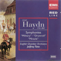 Jeffrey Tate / Haydn : Symphonies Nos. 96, 100 &amp; 103 (수입/미개봉/724356981027)