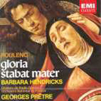 [중고] Georges Pretre / Poulenc : Gloria, Stabat Mater (수입/cdc7498512)