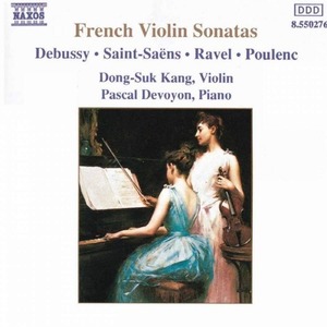 [중고] 강동석, Pascal Devoyon / French Violin Sonatas (수입/8550276)