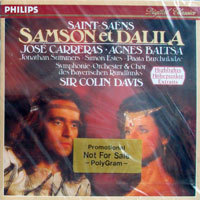 Camille Saint-Saens / Samson Et Dalila (미개봉/홍보용/dp2308)