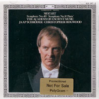 [중고] Jaap Schroder, Christopher Hogwood / Mozart : Symphonies 40 &amp; 31 (홍보용/dd2115)