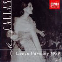 Maria Callas / Live In Hamburg 1959 (수입/미개봉/724356268128)