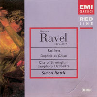[중고] Simon Rattle / Ravel : Daphnis et Chloe, Bolero (수입/724356983021)