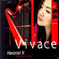 Harpist K (곽정) / Vivace, Electric Harp (CD+DVD/미개봉/du7307)