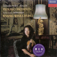 정경화 (Kyung Wha Chung) / Tchaikovsky, Bruch : Violin Concertos (미개봉/dd0758)