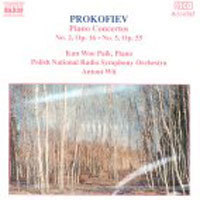 [중고] 백건우, Antoni Wit / Prokofiev : Piano Concertos No2.5 (수입/8550565)