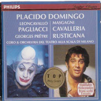 [중고] Placido Domingo / Cavalleria Rusticana, Pagliacci - Highlights (dp2513)