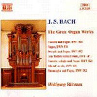 [중고] Wolfgang Rubsam, Bertalan Hock / Bach : The Great Organ Works (수입/8553859)