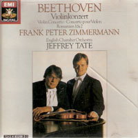 [중고] Frank Peter Zimmermann / Beethoven : Violinkonzert, Romanzen (수입/724348329820)