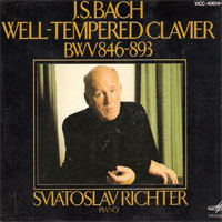 [중고] Sviatoslav Richter / Bach : Well-Tempered Clavier BWV846~893 (4CD/수입/vicc4001417)