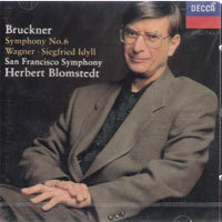 Herbert Blomstedt / Bruckner : Symphony No.6, Wagner : Siegfried Idyll (미개봉/dd1317)