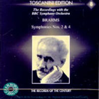 Arturo Toscanini / Johannes Brahms : Toscanini Edition - Brahms Symphony No.2&amp;4 (미개봉/ab78851)