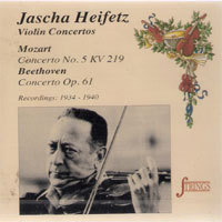 Jascha Heifetz / Violin Concertos (미개봉/qt99366)