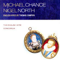 [중고] Michael Chance, Nigel North / The English Ayres By Thomas Campion (수입/ckd105)