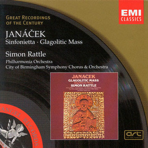 [중고] Simon Rattle / Janacek : Sinfonietta, Glagolitic Mass (수입/724356699526)