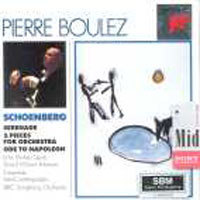 Pierre Boulez / Schoenberg : Serenade, 5 Pieces for Orchestra (수입/미개봉/smk48463)