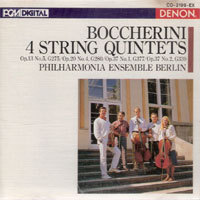 [중고] Philharmonia Ensemble Berlin / Boccherini : 4 String Quintets (수입/cd2199)