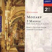 [중고] Stephen Cleobury, Karl Munchinger / Mozart : Masses (2CD/수입/4550322)