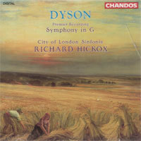 [중고] Richard Hickox / Dyson : Symphony in G (수입/chan9200)