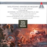 [중고] Nikolaus Hornoncourt / Mozart : Missa In C Major Etc (수입/9031723042)