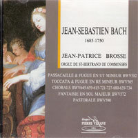 [중고] Jean-Patrice Brosse / Bach : Organ Works (수입/pv789104)