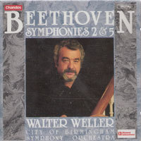 Walter Weller / Beethoven : Symphonies 2 &amp; 5 (수입/미개봉/chan8752)