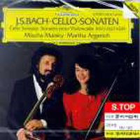 [중고] Mischa Maisky, Martha Argerich / Bach : Cello Sonaten Bwv1027.1029 (dg0592)