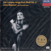 Ute Lemper / Sings Kurt Weill 2 (미개봉/dd1368)