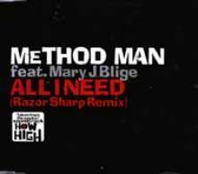 [중고] Method Man (feat.Mary J Blige) / All I Need (Single/수입)