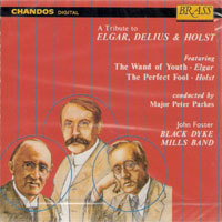 Black Dyke Mills Band / A Tribute to Elgar, Delius &amp; Holst (수입/미개봉/chan4507)