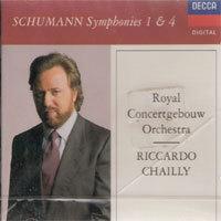 Riccardo Chailly / Schumann : Symphonies 1 &amp; 4 (수입/미개봉/4256082)