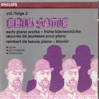 [중고] Reinbert de leeuw / Satie : Early Piano Works Vol.2 (수입/4204722)