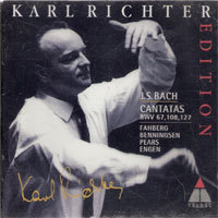 [중고] Karl Richter / Bach : Cantatas Bwv67.108&amp;127 (수입/4509998742)