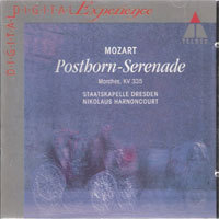 [중고] Nikolaus Harnoncourt / Mozart : Marches K.335 Nos. 1 &amp; 2, Posthorn-Serenade K.320 (수입/4509921492)
