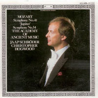 [중고] Jaap Schroder, Christopher Hogwood / Mozart : Symphonies Nos.41 &amp; 34 (수입/4116582)