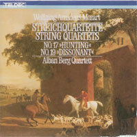[중고] Alban Berg Quartet, Wien / Mozart : Quartette KV458 &amp; 465 (수입/2292430372)