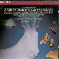 [중고] Andre Previn / Mendelssohn : A Midsummer Night&#039;s Dream (수입/4201612)