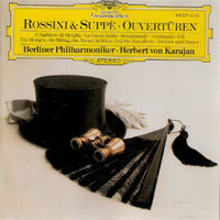 [중고] Herbert von Karajan / Rossini, Suppe : Overtures (수입/4153772)