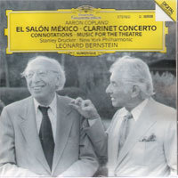 [중고] Leonard Bernstein / Copland : El Salon Mexico, Klarinettenkonzert U.A. (수입/d183588)