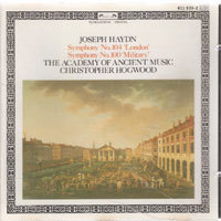 [중고] Christopher Hogwood / Haydn : Symphonies 104 &amp; 100 (수입/4118332)