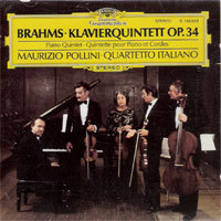 [중고] Maurizio Pollini / Brahms : Klavierquintett Op.34 (수입/d143625)