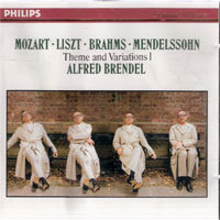 [중고] Alfred Brendel / Mozart, Liszt, Brahms, Mendelssohn : Theme and Variations (수입/4262722)