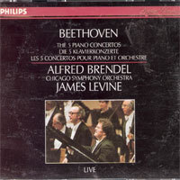 [중고] James Levine, Alfred Brendel / Beethoven : The Piano Concertos (3CD/수입/4111892)