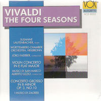 [중고] Jorg Faerber / Vivaldi : The Four Seasons (수입/acd8002)