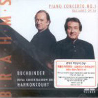 Rudolf Buchbinder, Nikolaus Harnoncourt / Brahms : Piano Concertos No.1, Ballades Op.10 (미개봉/3984252532)