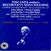 Arturo Toscanini / Toscanini Conducts Beethoven&#039;s Missa Solemnis (수입/미개봉/ab78626)