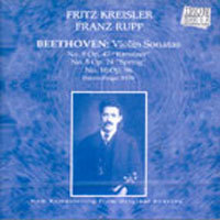 Fritz Kreisler, Franz Rupp / Beethoven : Violin Sonatas No.5, 9 (미개봉/in1425)
